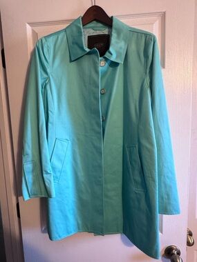 COACH Drivers Coat w/ Signature C Lining